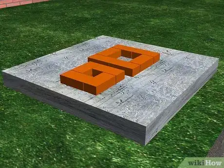 Imagem intitulada Build Brick Columns Step 1