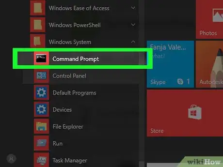 Imagem intitulada Open the Command Prompt in Windows Step 9