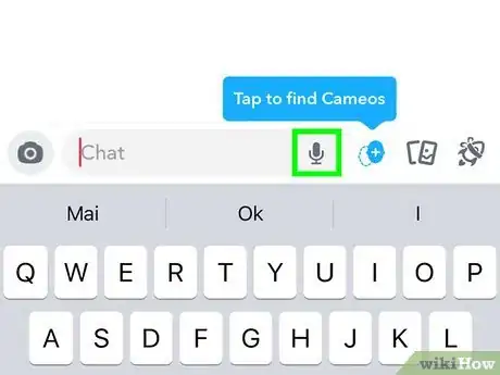 Imagem intitulada Send Audio Files on Snapchat Step 4