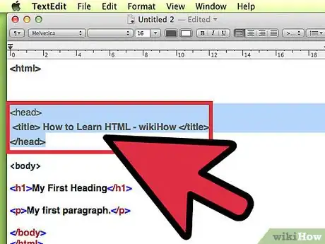 Imagem intitulada Learn HTML Step 5