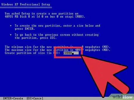 Imagem intitulada Install Windows XP Step 8