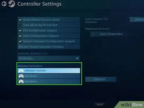 Imagem intitulada Connect a PS4 Controller to Steam Step 9