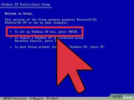 Imagem intitulada Install Windows XP Step 5