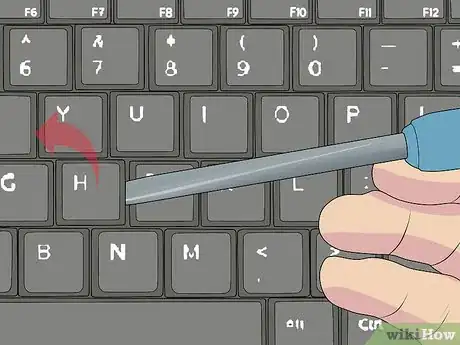Imagem intitulada Repair Dell Laptop Keyboard Keys Step 8