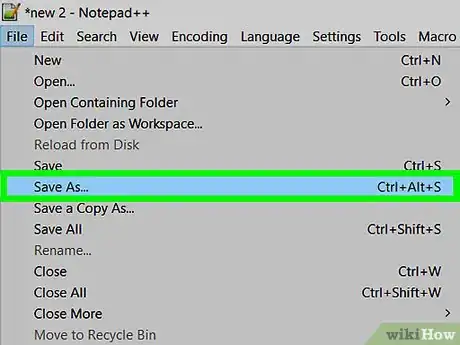 Imagem intitulada Use Notepad++ Step 4