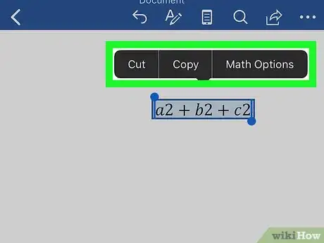 Imagem intitulada Insert Equations in Microsoft Word Step 6