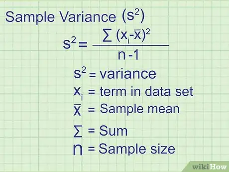 Imagem intitulada Calculate Variance Step 2