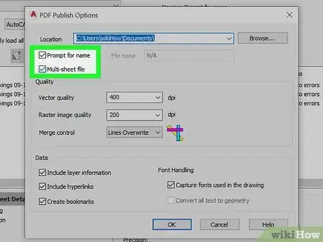 Imagem intitulada Convert an AutoCAD File to PDF Step 14