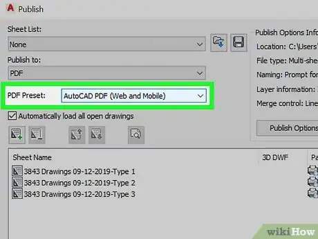 Imagem intitulada Convert an AutoCAD File to PDF Step 12