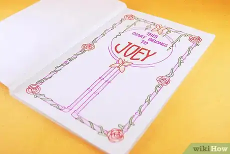 Imagem intitulada Create a Diary Step 12