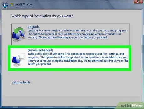 Imagem intitulada Format the C Drive With Windows 7 Step 7