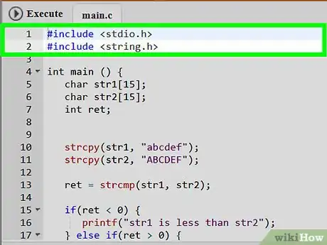 Imagem intitulada Compare Two Strings in C Programming Step 2
