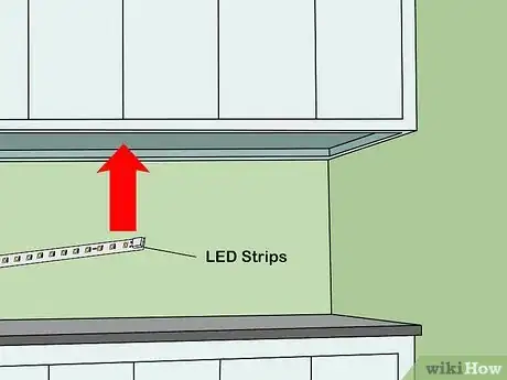 Imagem intitulada Hide LED Light Strips Step 4