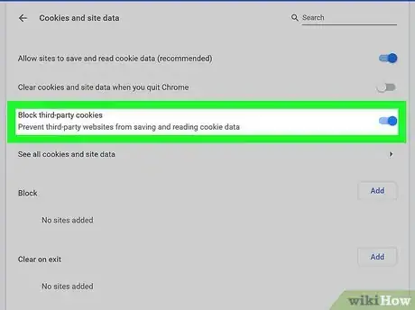 Imagem intitulada Disable Cookies Step 7