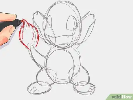 Imagem intitulada Draw Charmander Step 11