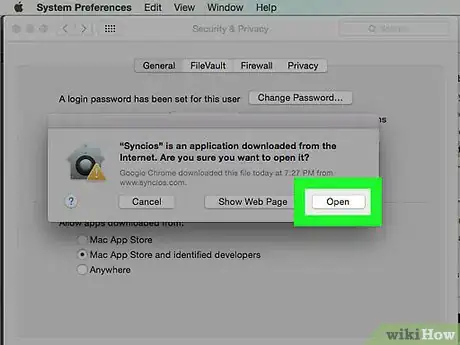 Imagem intitulada Install Software from Unsigned Developers on a Mac Step 10