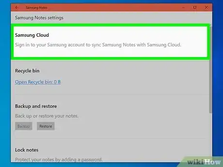 Imagem intitulada Sync Samsung Notes to PC Step 7