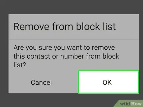 Imagem intitulada Unblock a Number on Android Step 22