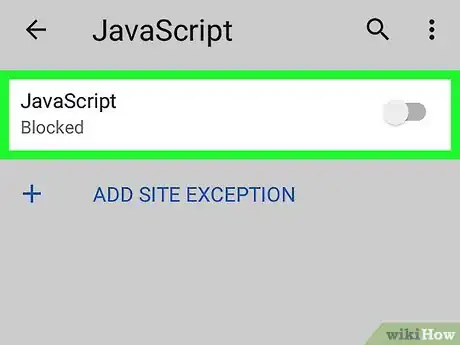 Imagem intitulada Disable JavaScript Step 6