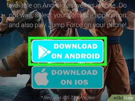 Imagem intitulada Download Jump Force on an Android Step 3