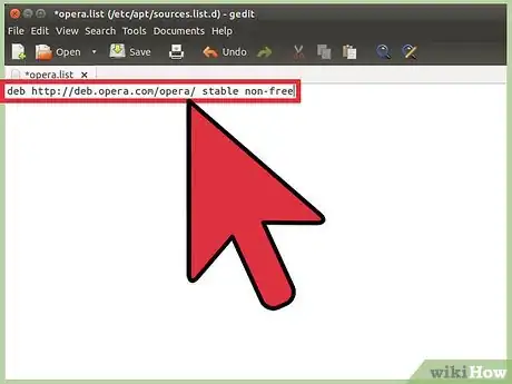 Imagem intitulada Install Opera Browser Through Terminal on Ubuntu Step 4