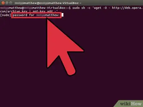 Imagem intitulada Install Opera Browser Through Terminal on Ubuntu Step 2