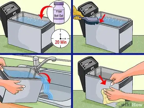 Imagem intitulada Clean a Deep Fryer Step 19