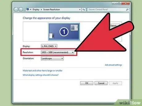 Imagem intitulada Check Your Screen Resolution Step 6