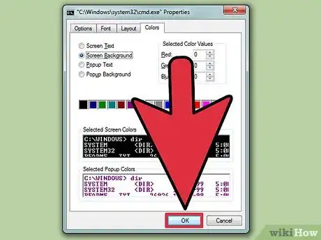 Imagem intitulada Change Colours in Command Prompt Step 11