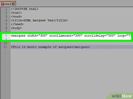 Imagem intitulada Make Text Blink in HTML Step 6