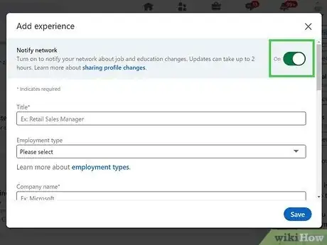 Imagem intitulada Add Promotion on LinkedIn Step 5