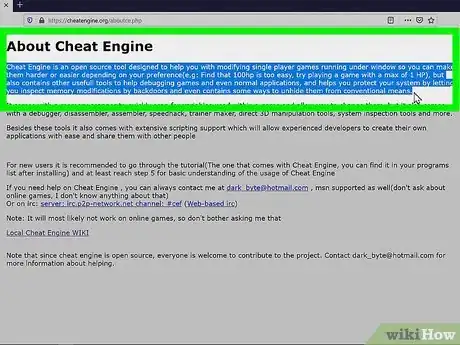 Imagem intitulada Use Cheat Engine Step 1