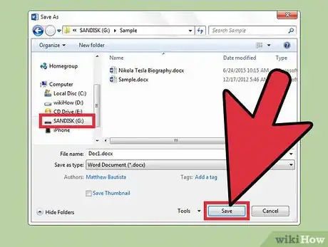 Imagem intitulada Copy Documents to a USB Flash Drive from Your Computer Step 5