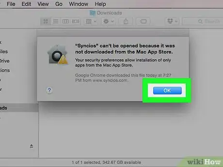 Imagem intitulada Install Software from Unsigned Developers on a Mac Step 3