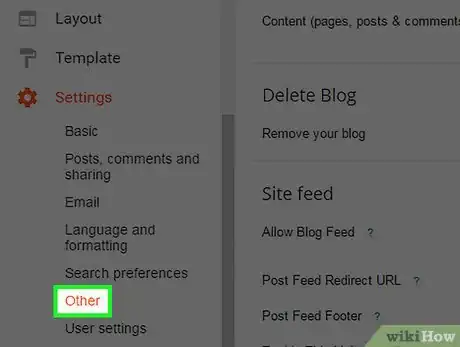 Imagem intitulada Delete a Blog on Blogger Step 5
