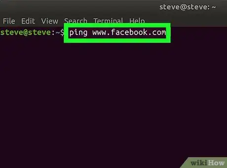 Imagem intitulada Ping in Linux Step 3