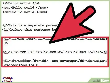 Imagem intitulada Learn HTML Step 9