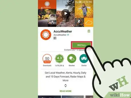 Imagem intitulada Get a Weather Widget on Android Step 7