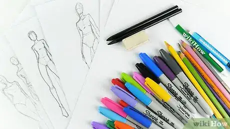 Imagem intitulada Draw Fashion Sketches Step 1