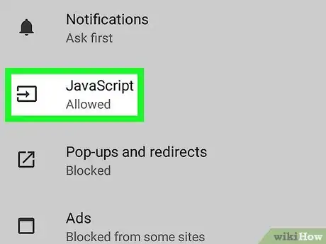 Imagem intitulada Disable JavaScript Step 5