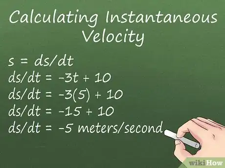 Imagem intitulada Calculate Instantaneous Velocity Step 4