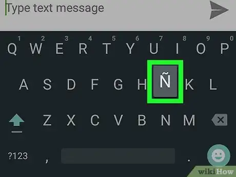 Imagem intitulada Type an Enye on Android Step 4