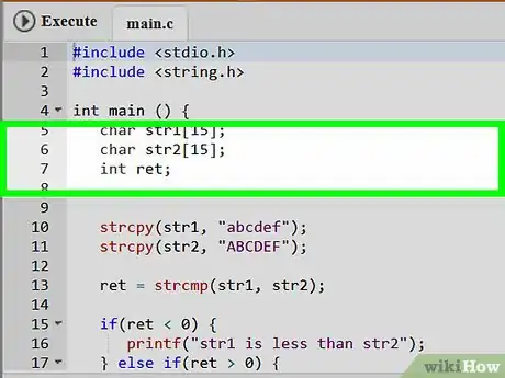 Imagem intitulada Compare Two Strings in C Programming Step 4