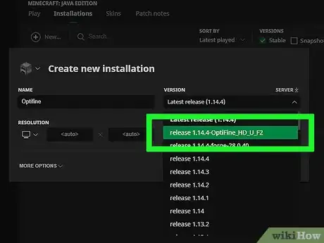 Imagem intitulada Install the OptiFine Mod for Minecraft Step 23