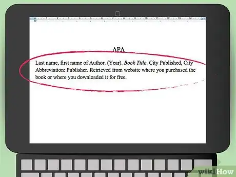 Imagem intitulada Cite a Kindle eBook Step 10