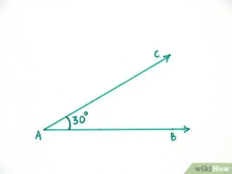 Imagem intitulada Construct a 30 Degrees Angle Using Compass and Straightedge Step 5Bullet1