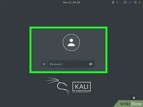 Imagem intitulada Open the Root Terminal in Kali Linux Step 1