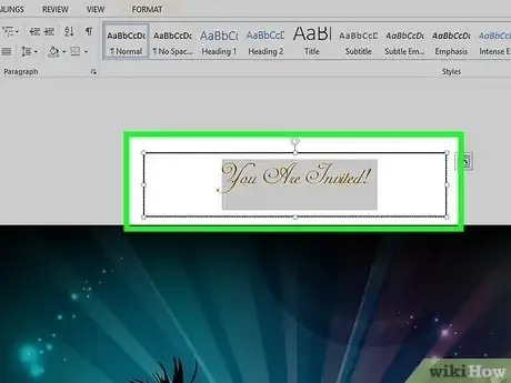 Imagem intitulada Make Invitations on Microsoft Word Step 9