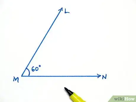 Imagem intitulada Construct a 30 Degrees Angle Using Compass and Straightedge Step 6