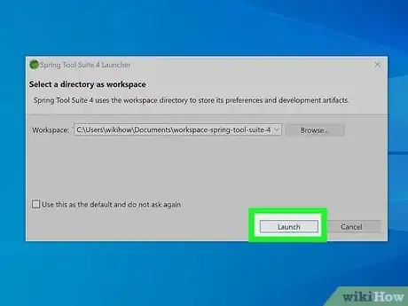Imagem intitulada Install Spring Boot in Eclipse Step 14